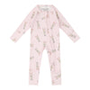 PEPPER BUNNY ZIPPER ONESIE IN SNOW WHITE OR BLUSH PINK